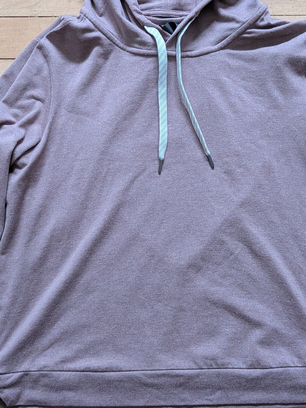 Women's Vuori Halo Essential Hoodie Lavender Mist Heather Size Medium